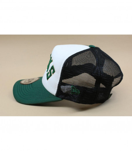 New Era trucker Bucks blanc vert